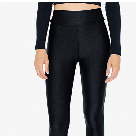 American Apparel Pants - American Apparel High Waist Nylon Tricot Legging